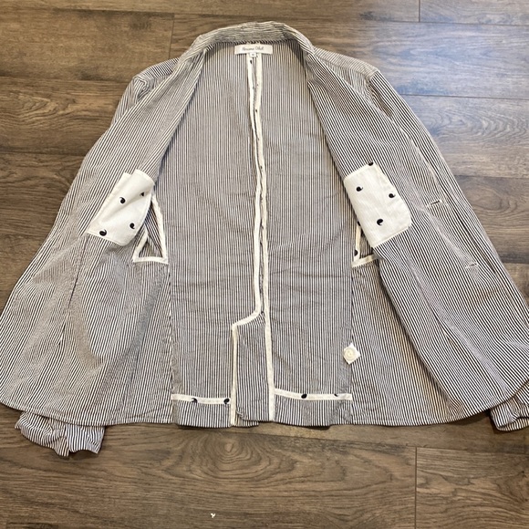 Mens Riviera Club Cotton Unlined Sport Coat - Picture 4 of 6